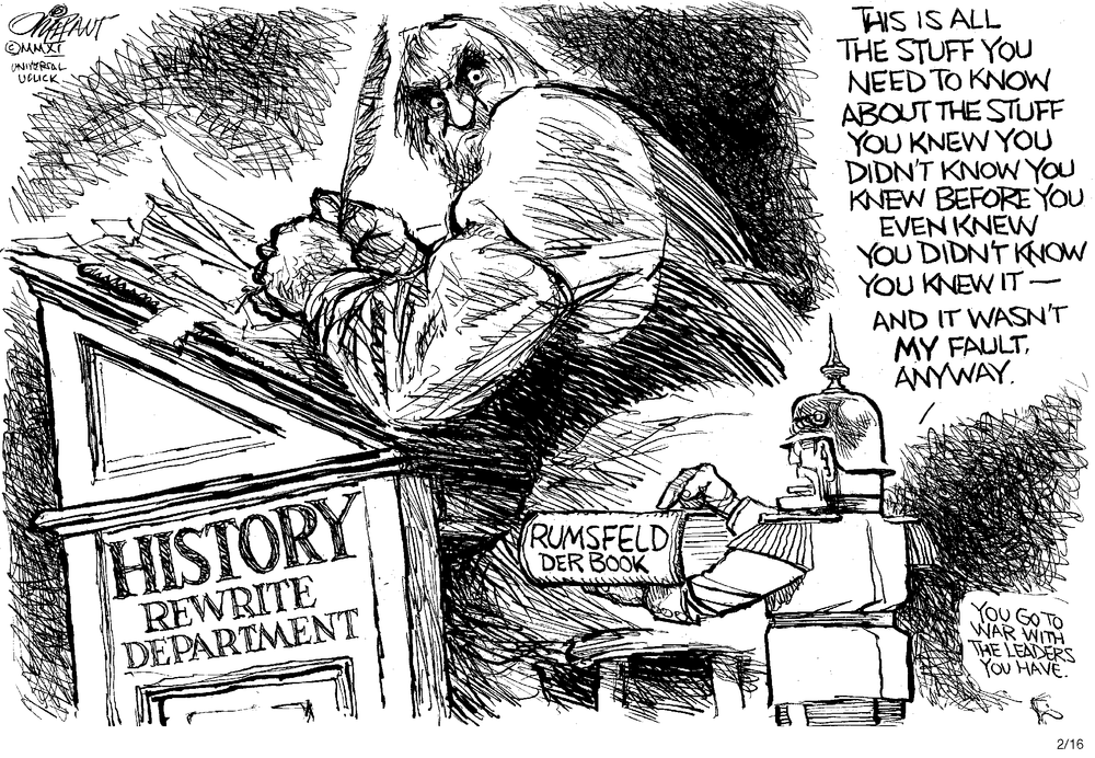 Pat Oliphant Comic Strip for February 16, 2011 
