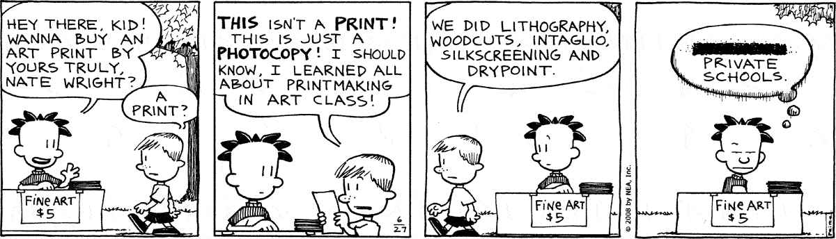 Big Nate Comic Strip for June 27, 2008 