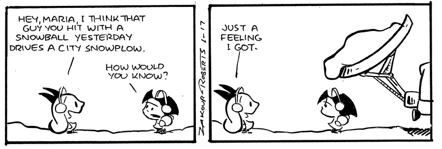 Maria's Day Comic Strip for January 13, 2025 
