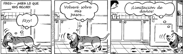 Fred Basset en Español Comic Strip for February 18, 2025 