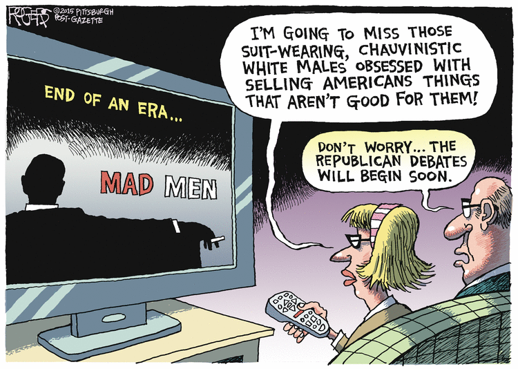 Rob Rogers Comic Strip for May 19, 2015 