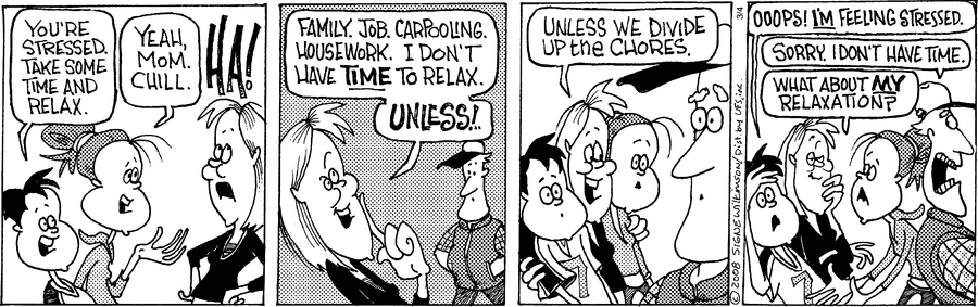 Family Tree Comic Strip for March 04, 2008 