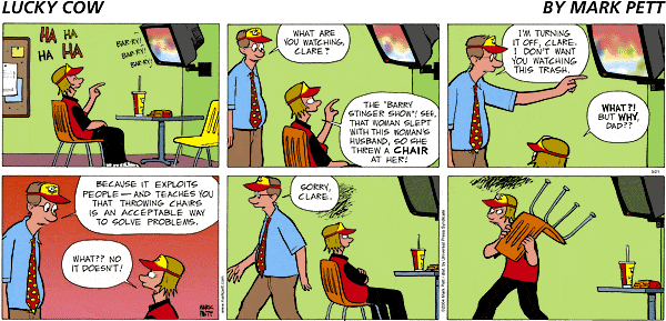 Lucky Cow Comic Strip for March 23, 2025 