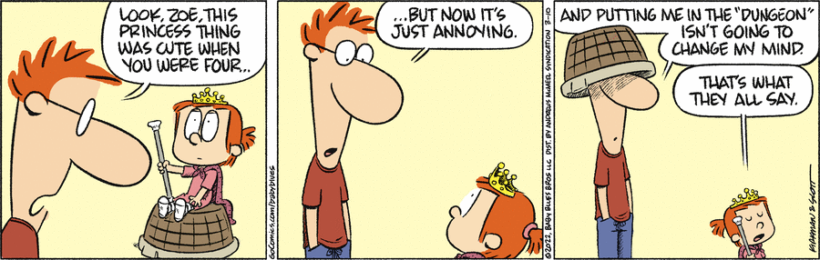 Baby Blues Comic Strip for March 10, 2022 