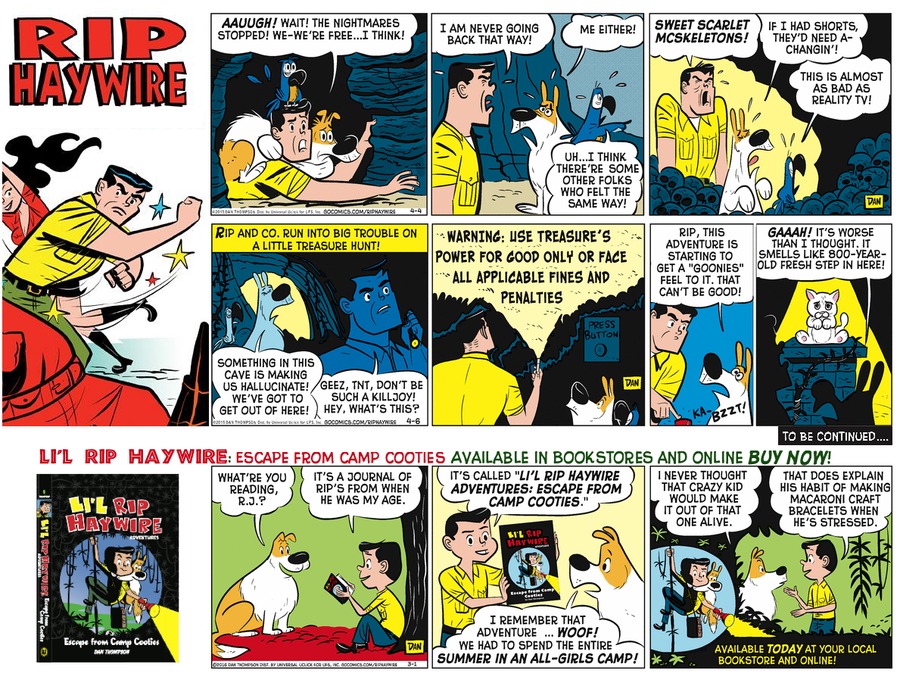Rip Haywire Comic Strip for January 08, 2017 