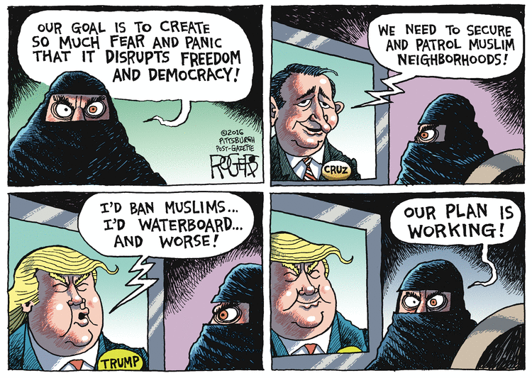 Rob Rogers Comic Strip for March 25, 2016 