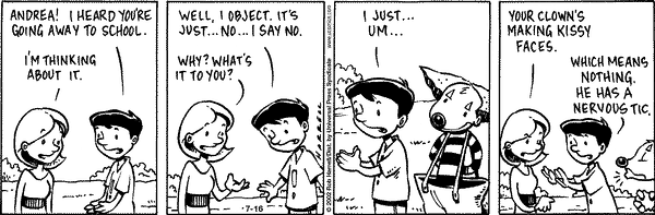 Big Top Comic Strip for July 16, 2002 