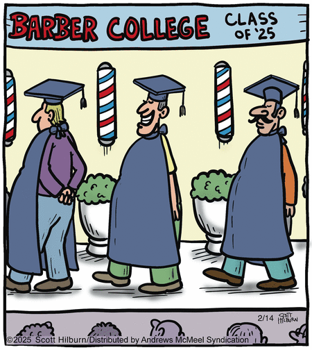 The Argyle Sweater Comic Strip for February 14, 2025 
