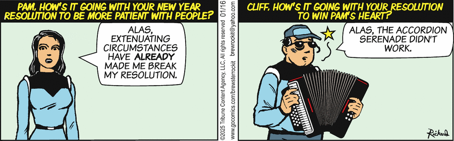 Brewster Rockit Comic Strip for January 16, 2025 