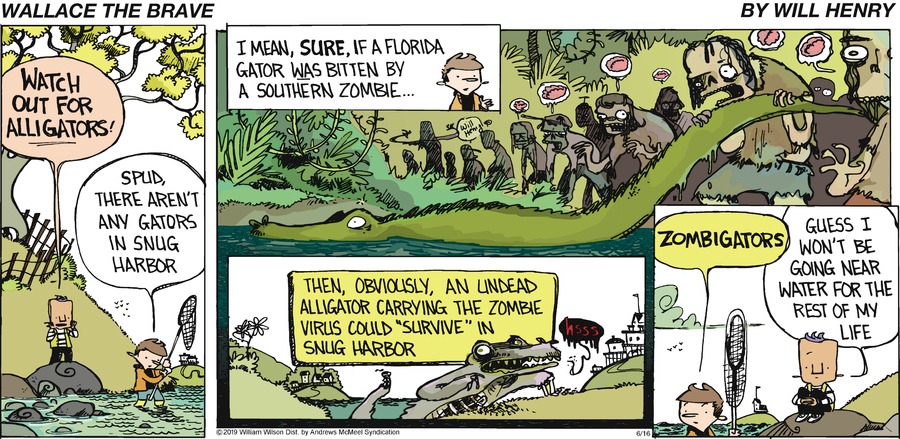Wallace the Brave Comic Strip for June 16, 2019 