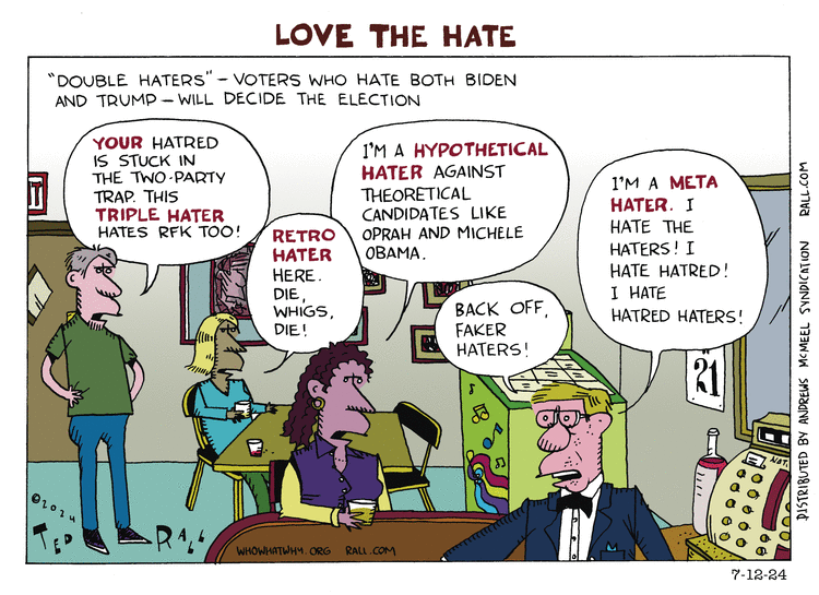 Ted Rall Comic Strip for July 12, 2024 