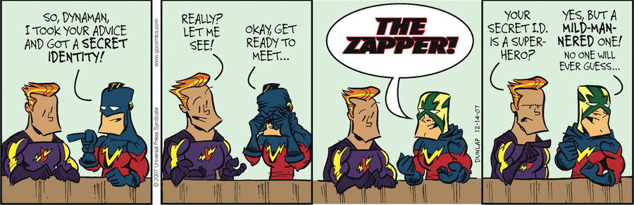 Ink Pen Comic Strip for December 14, 2007 