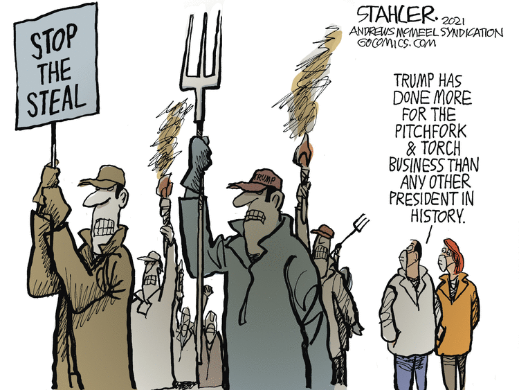 Jeff Stahler Comic Strip for January 07, 2021 