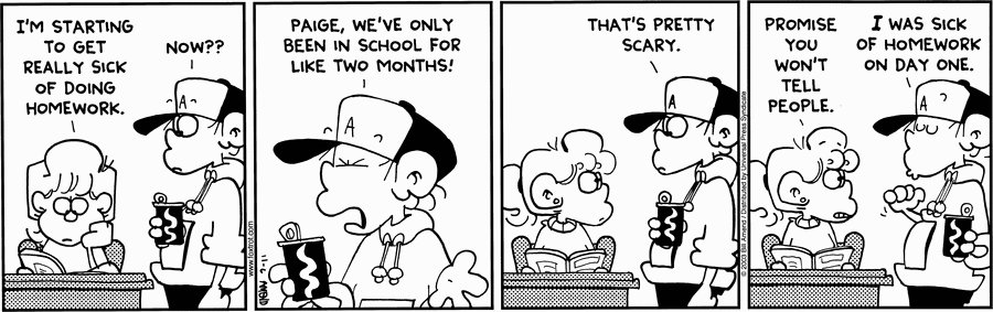FoxTrot Comic Strip for November 06, 2003 