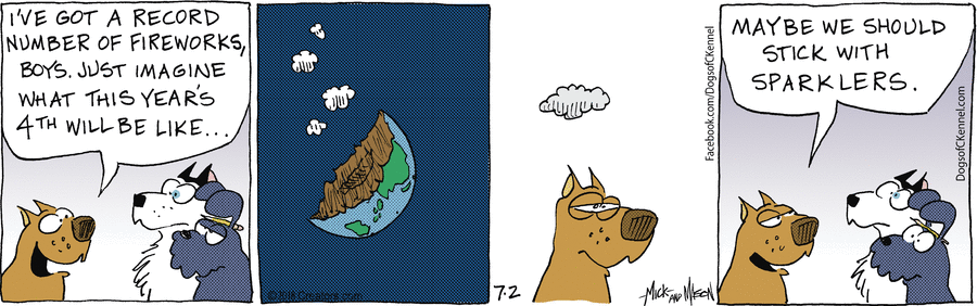 Dogs of C-Kennel Comic Strip for July 02, 2018 