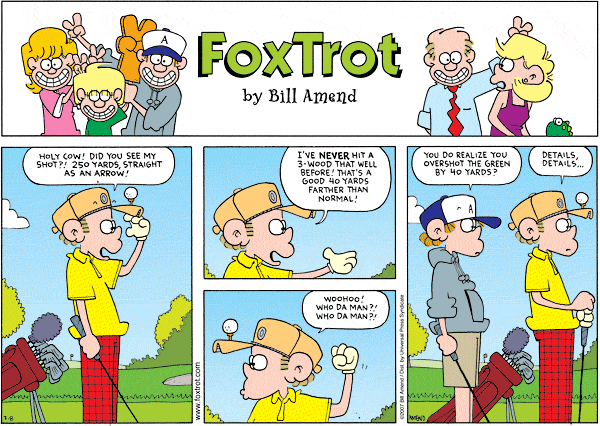 FoxTrot Comic Strip for July 08, 2007 