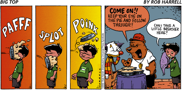 Big Top Comic Strip for December 01, 2002 