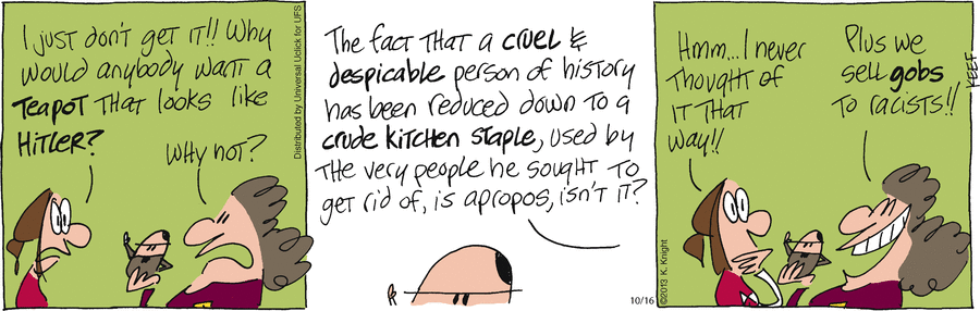 The Knight Life Comic Strip for October 16, 2013 