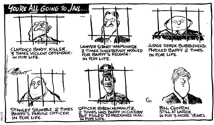 Pat Oliphant Comic Strip for February 17, 1994 