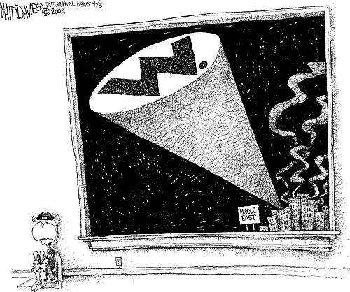 Matt Davies Comic Strip for April 03, 2002 
