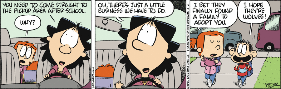 Baby Blues Comic Strip for March 02, 2021 