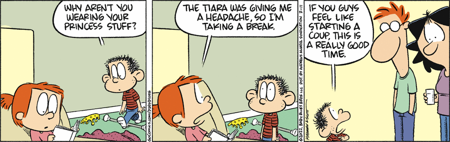 Baby Blues Comic Strip for March 11, 2022 