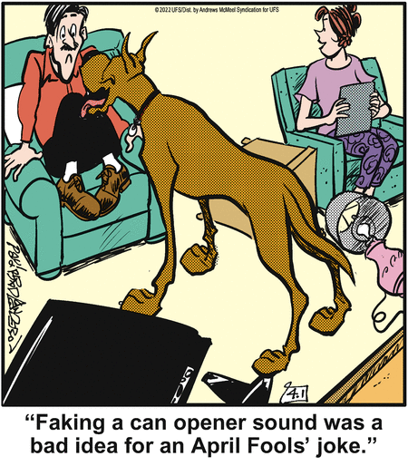 Marmaduke Comic Strip for April 01, 2022 