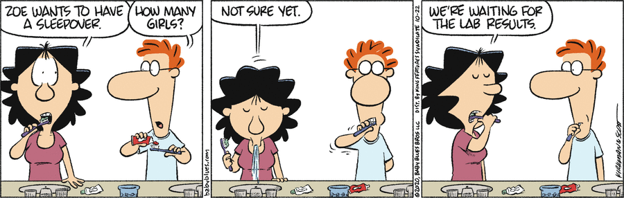 Baby Blues Comic Strip for October 22, 2020 
