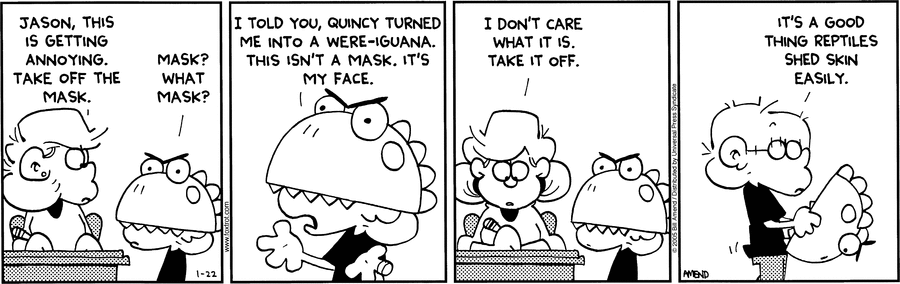 FoxTrot Comic Strip for January 22, 2005 