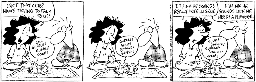 Baby Blues Comic Strip for November 06, 1995 