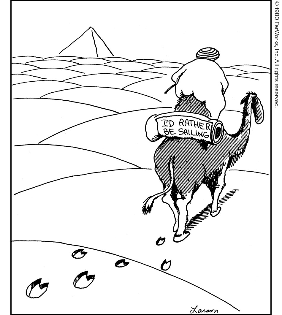 I’D RATHER BE SAILING