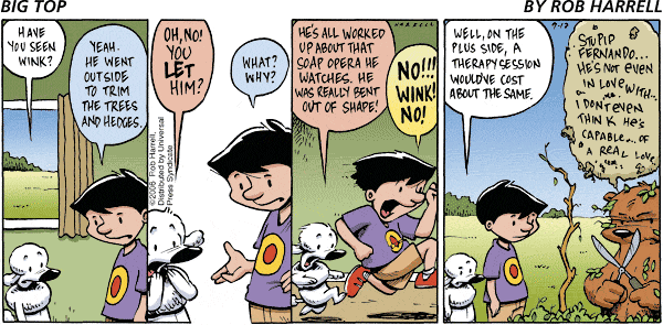 Big Top Comic Strip for September 17, 2006 