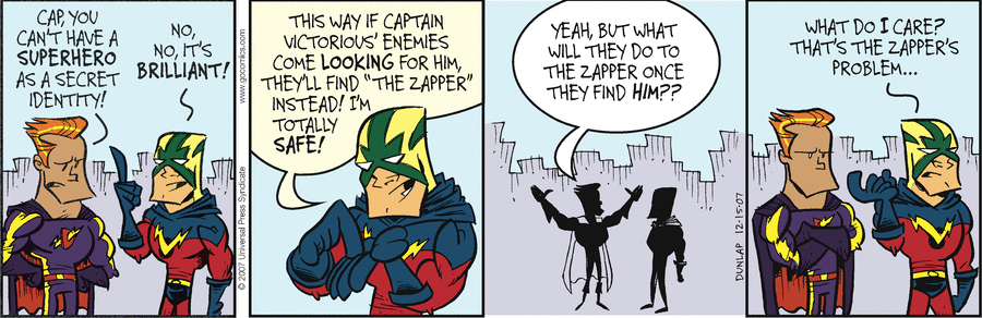 Ink Pen Comic Strip for December 15, 2007 