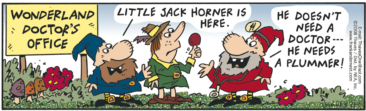 Frank and Ernest Comic Strip for November 01, 2008 
