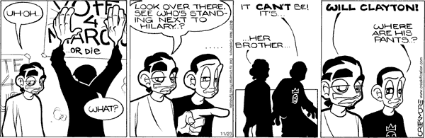 Maintaining Comic Strip for November 23, 2007 