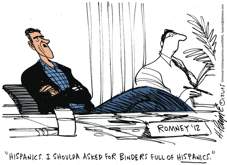 Henry Payne Comic Strip for November 17, 2012 