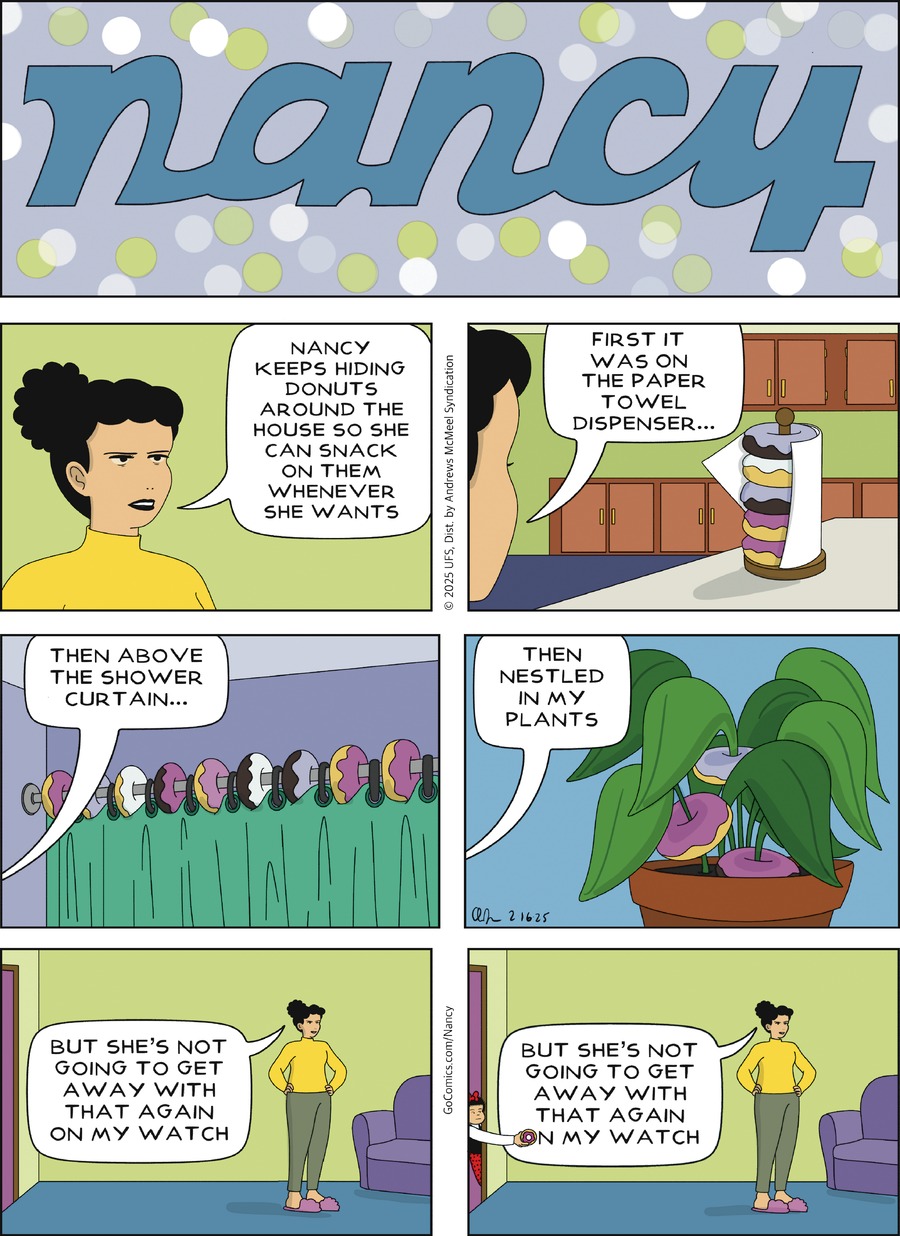 Nancy Comic Strip for February 16, 2025 