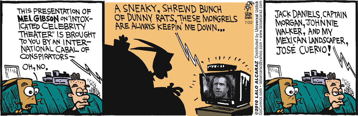 La Cucaracha Comic Strip for July 22, 2010 