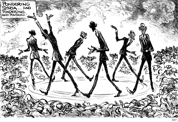 Pat Oliphant Comic Strip for August 27, 2013 
