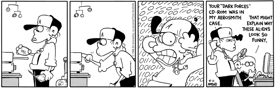 FoxTrot Classics Comic Strip for April 11, 2007 