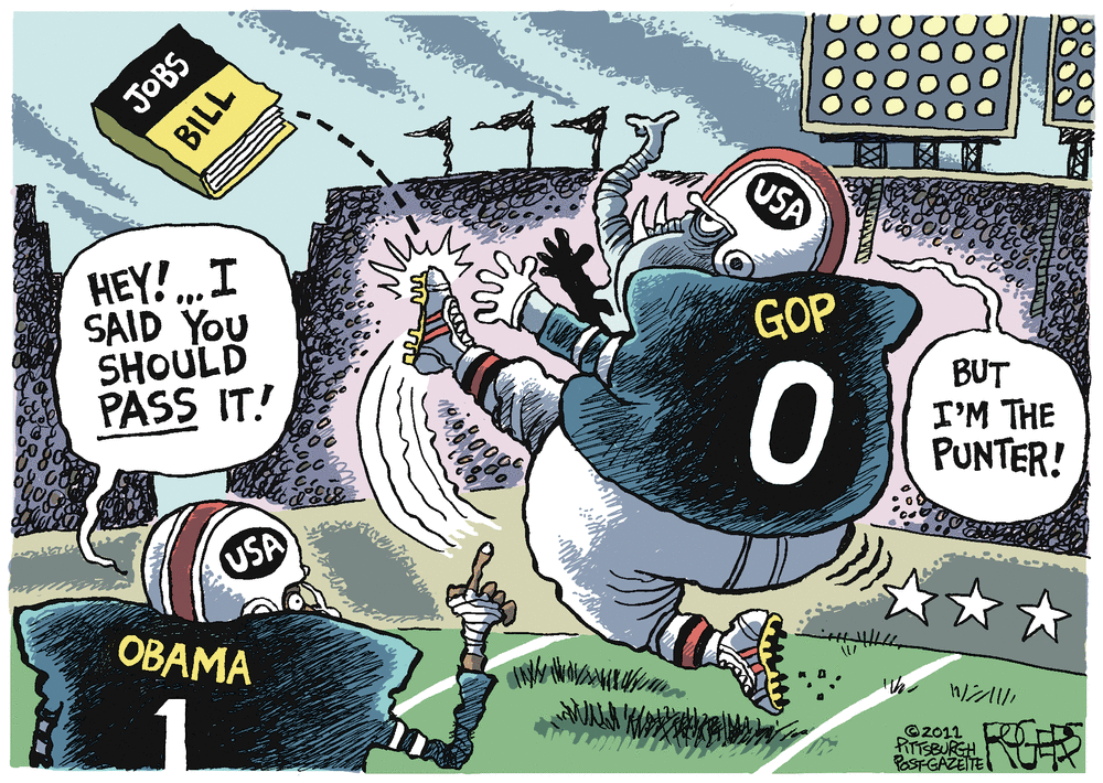 Rob Rogers Comic Strip for September 13, 2011 