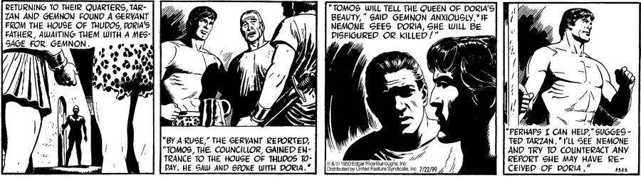 Tarzan Comic Strip for September 26, 2024 