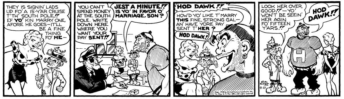 Li'l Abner Comic Strip for January 15, 2025 