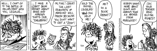 Heart of the City Comic Strip for March 19, 2003 