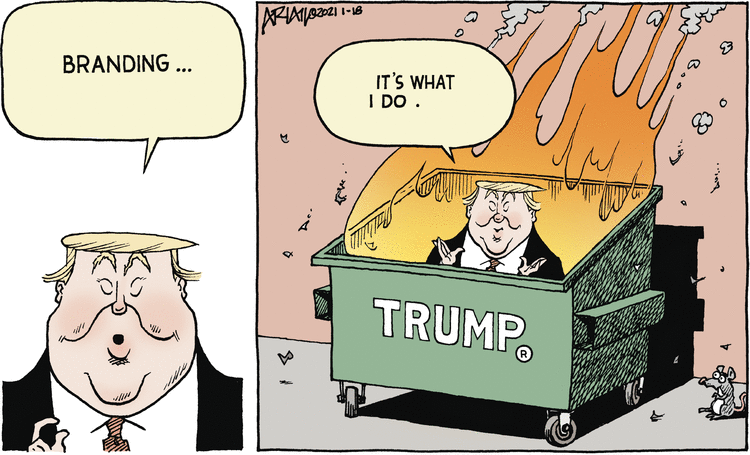 Robert Ariail Comic Strip for January 18, 2021 