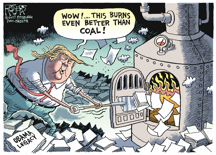 Rob Rogers Comic Strip for October 13, 2017 