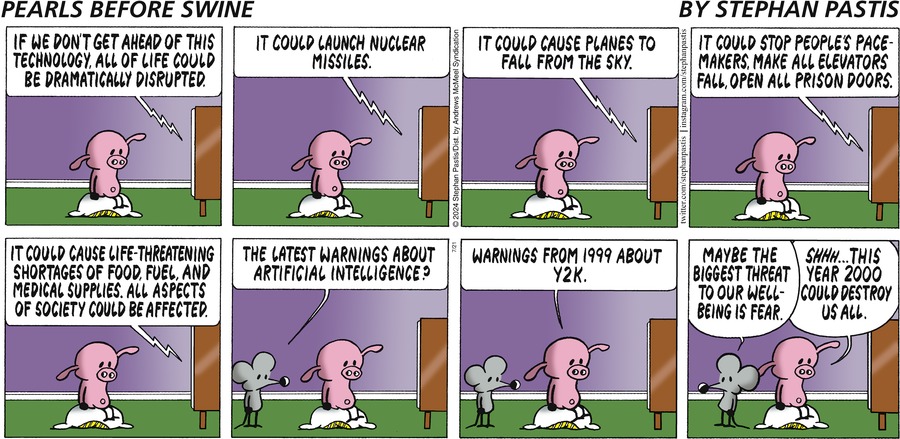 Pearls Before Swine Comic Strip for July 21, 2024 