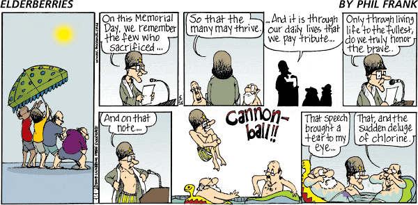 The Elderberries Comic Strip for May 25, 2008 