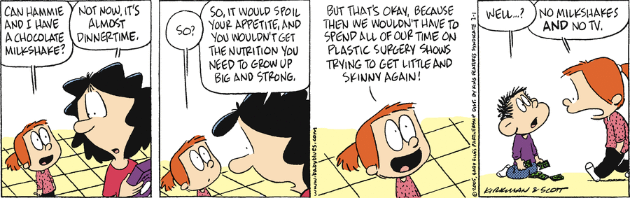 Baby Blues Comic Strip for February 01, 2005 