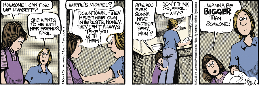 For Better or For Worse Comic Strip for June 15, 2024 